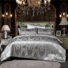 Silver Plate Luxury King Size Bedding Set