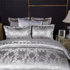 Silver Plate Luxury King Size Bedding Set