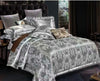 Silver Plate Luxury King Size Bedding Set